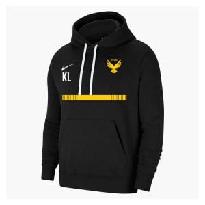 Nike Team Club 20 Fleece Hoodie (M) - Black/White/White