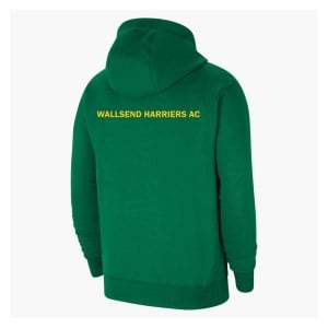 Nike Team Club 20 Fleece Hoodie (M) - Pine Green/White/White