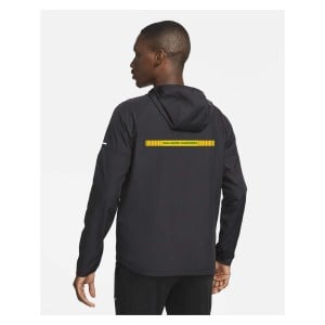 Nike Repel Miler Running Jacket - Black/Black/Reflective Silver