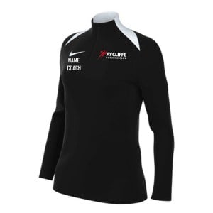 Nike Academy Pro 24 Womens Dri-FIT Drill Top (W) - Black/Black/White/White