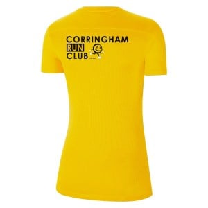 Nike Park VII Dri-FIT Womens Short Sleeve Shirt - Tour Yellow/Black