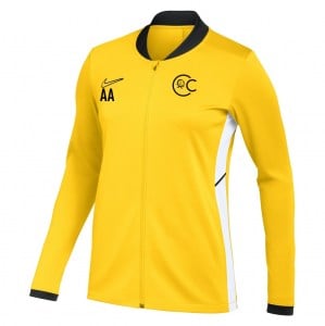 Nike Dri-FIT Academy 25 Knit Track Jacket (W) - Tour Yellow/University Gold/Black