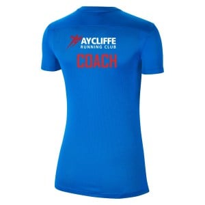 Nike Park VII Dri-FIT Womens Short Sleeve Shirt - Royal Blue/White