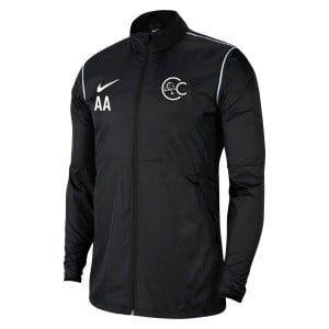Nike Park 20 Repel Rain Jacket - Black/White/White