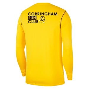 Nike Dri-FIT Park 20 Crew Top - Tour Yellow/Black/Black