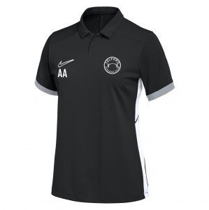 Nike Dri-FIT Academy 25 Polo (W) - Black/White/White