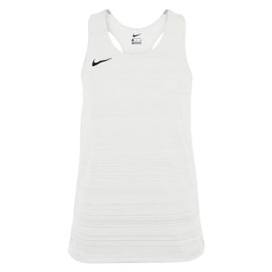 Zelus-Nike Dry Miler Singlet (W) - White/Black