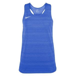 Zelus-Nike Dry Miler Singlet (W) - Royal Blue/White