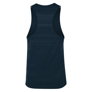 Zelus-Nike Dry Miler Mens Singlet - Obsidian/White