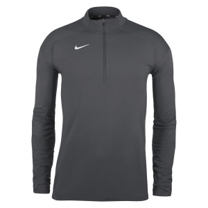 Zelus-Nike Dry Element Half Zip Running Top - Antracite/White