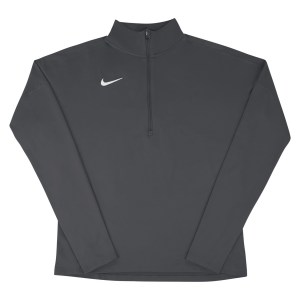 Zelus-Nike Dry Element Half Zip Running Top - Antracite/White