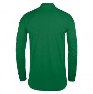 Zelus-Nike Dry Element Half Zip Running Top - Pine Green/White