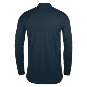 Zelus-Nike Dry Element Half Zip Running Top - Obsidian/White
