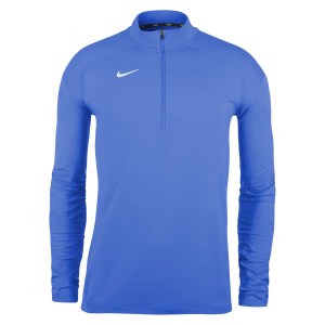 Zelus-Nike Dry Element Half Zip Running Top - Royal Blue/White