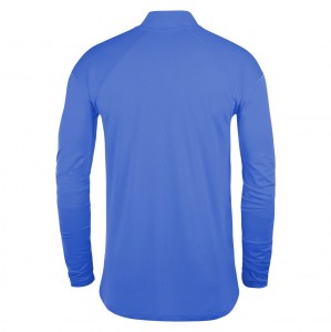 Zelus-Nike Dry Element Half Zip Running Top - Royal Blue/White