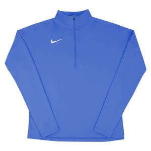 Zelus-Nike Dry Element Half Zip Running Top - Royal Blue/White