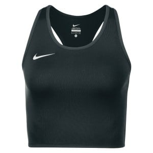 Zelus-Nike Cover Running Top - Black/White