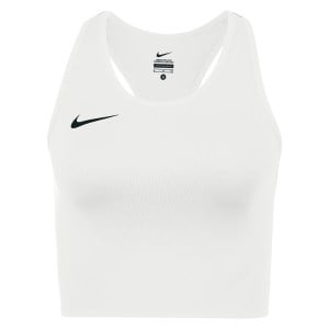 Zelus-Nike Cover Running Top - White/Black