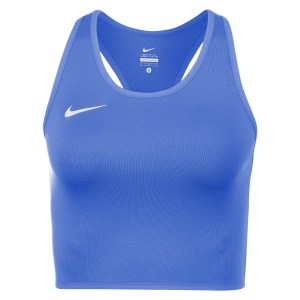 Zelus-Nike Cover Running Top - Royal Blue/White