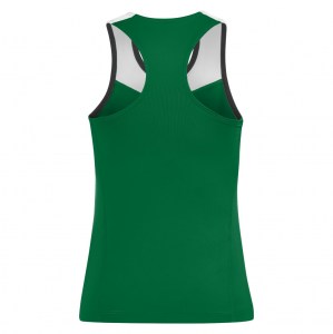 Zelus-Nike Airborne Running Top - Pine Green/White