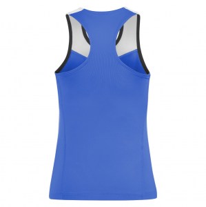 Zelus-Nike Airborne Running Top - Royal Blue/White