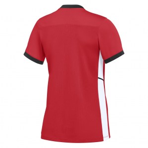 Nike Academy 25 Short-Sleeve Training Top (W) - University Red/Gym Red/White