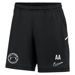 Nike Dri-FIT Academy 25 Shorts (W) - Black/Black/White