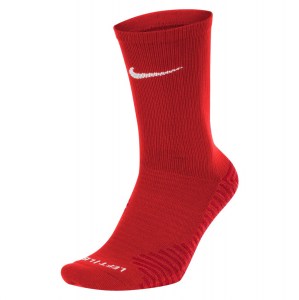 Nike Squad Crew Socks University Red-White