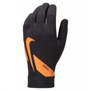 Nike HyperWarm Academy Gloves Black-Black-Total Orange