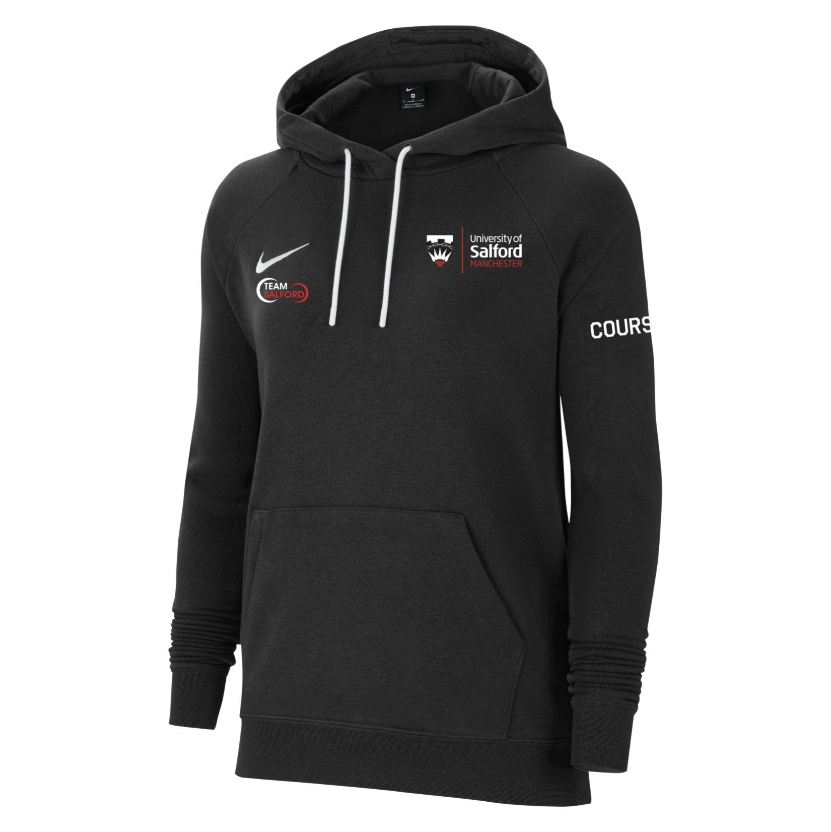 Nike Team Club 20 Hoodie (W) - Black/White/White