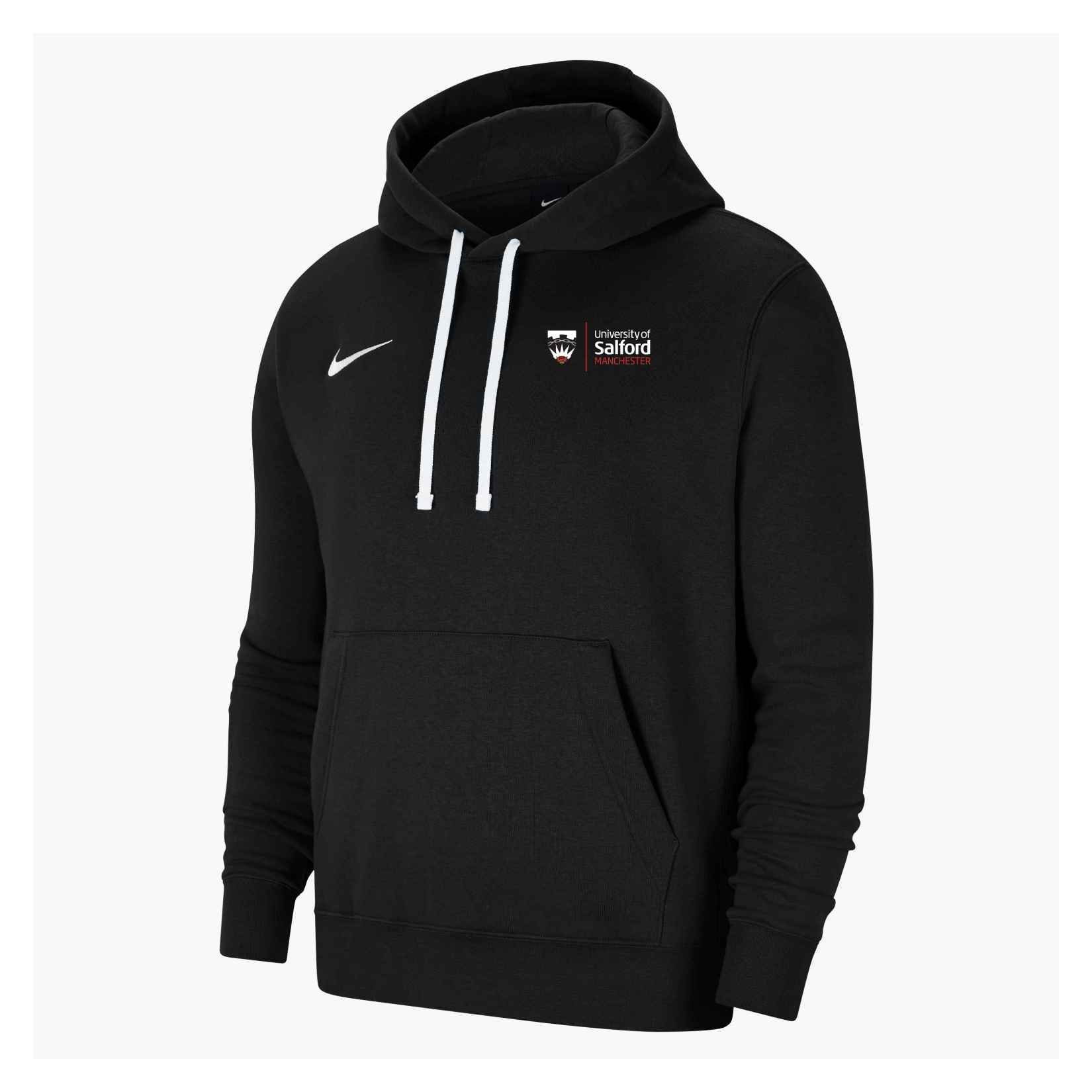 Nike Team Club 20 Fleece Hoodie (M) - Black/White/White