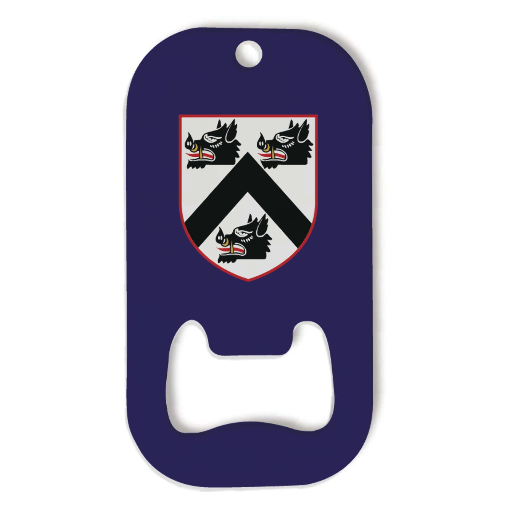Metal Bottle Opener Keyring