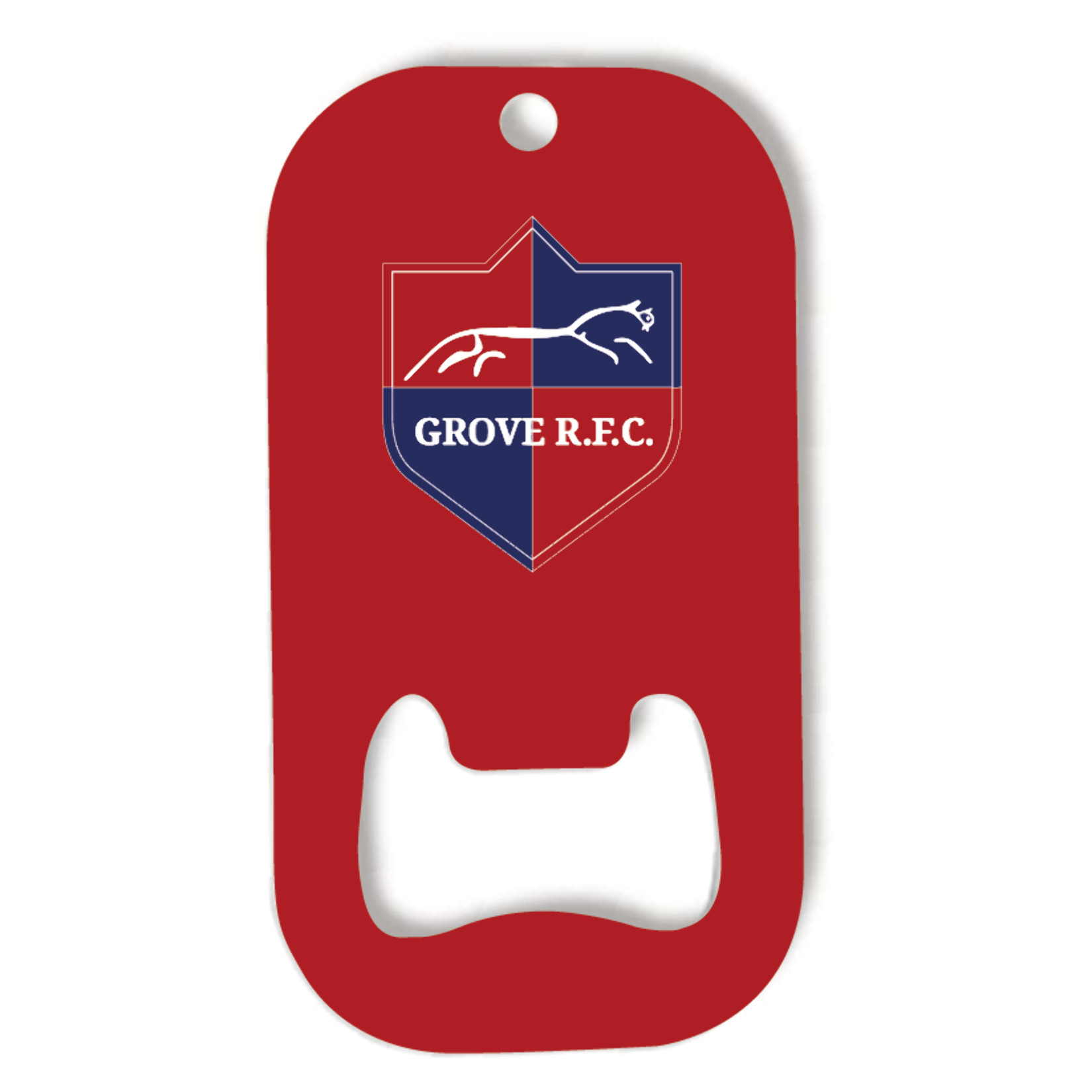 Metal Bottle Opener Keyring