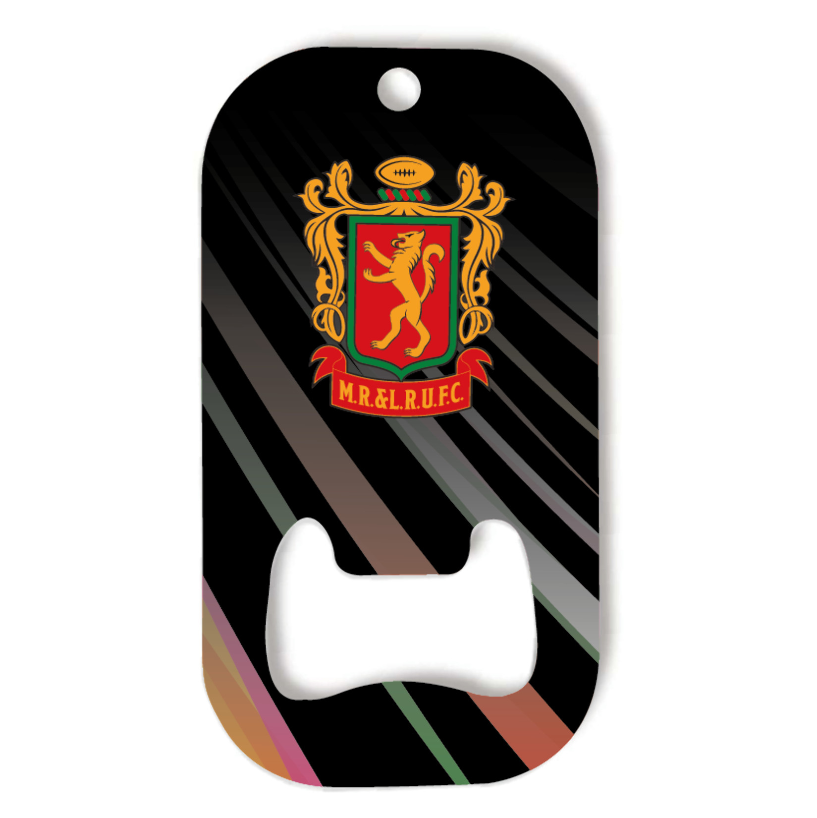 Metal Bottle Opener Keyring