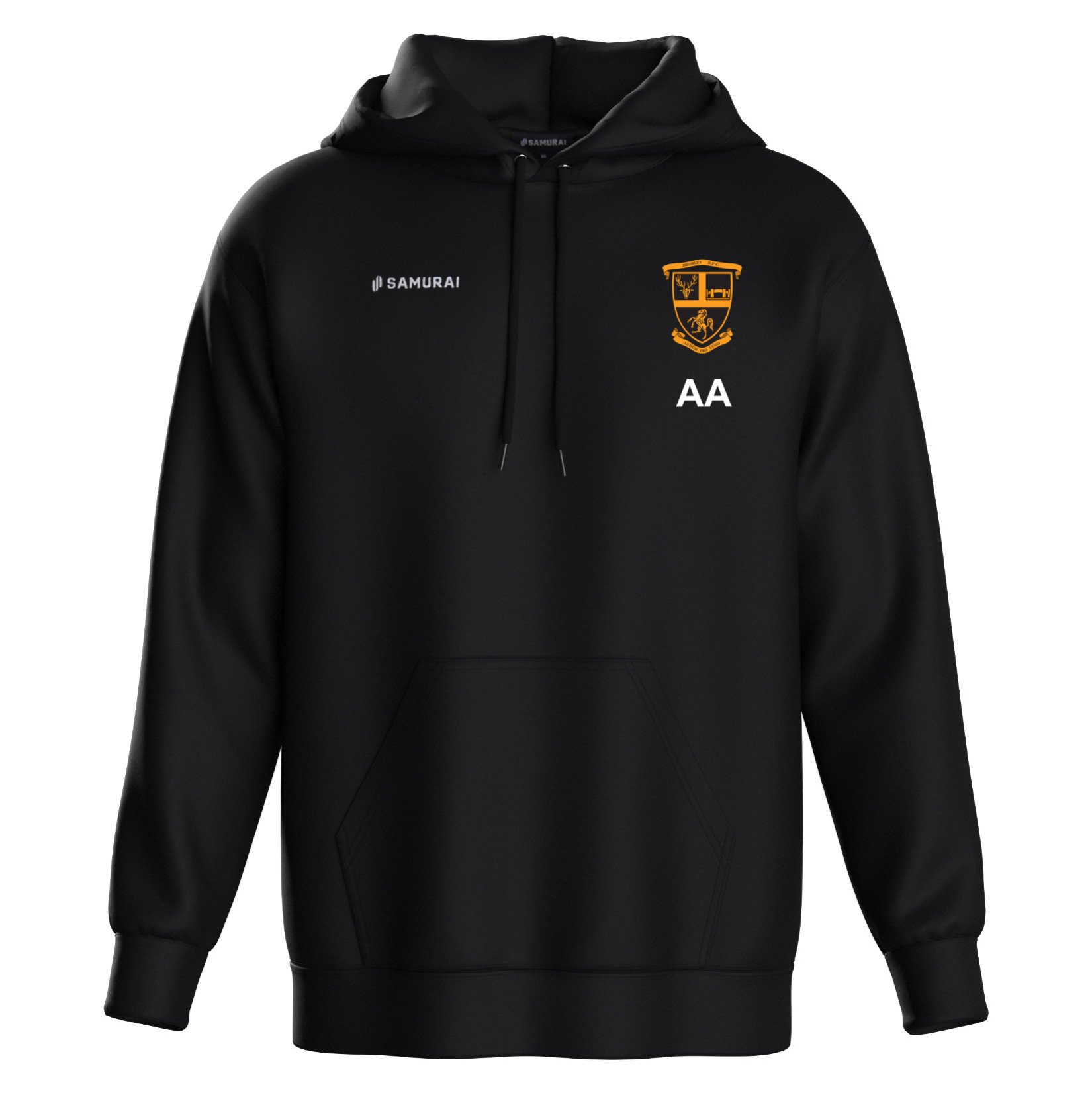 SAMURAI Classic Hoodie 2.1 - Black