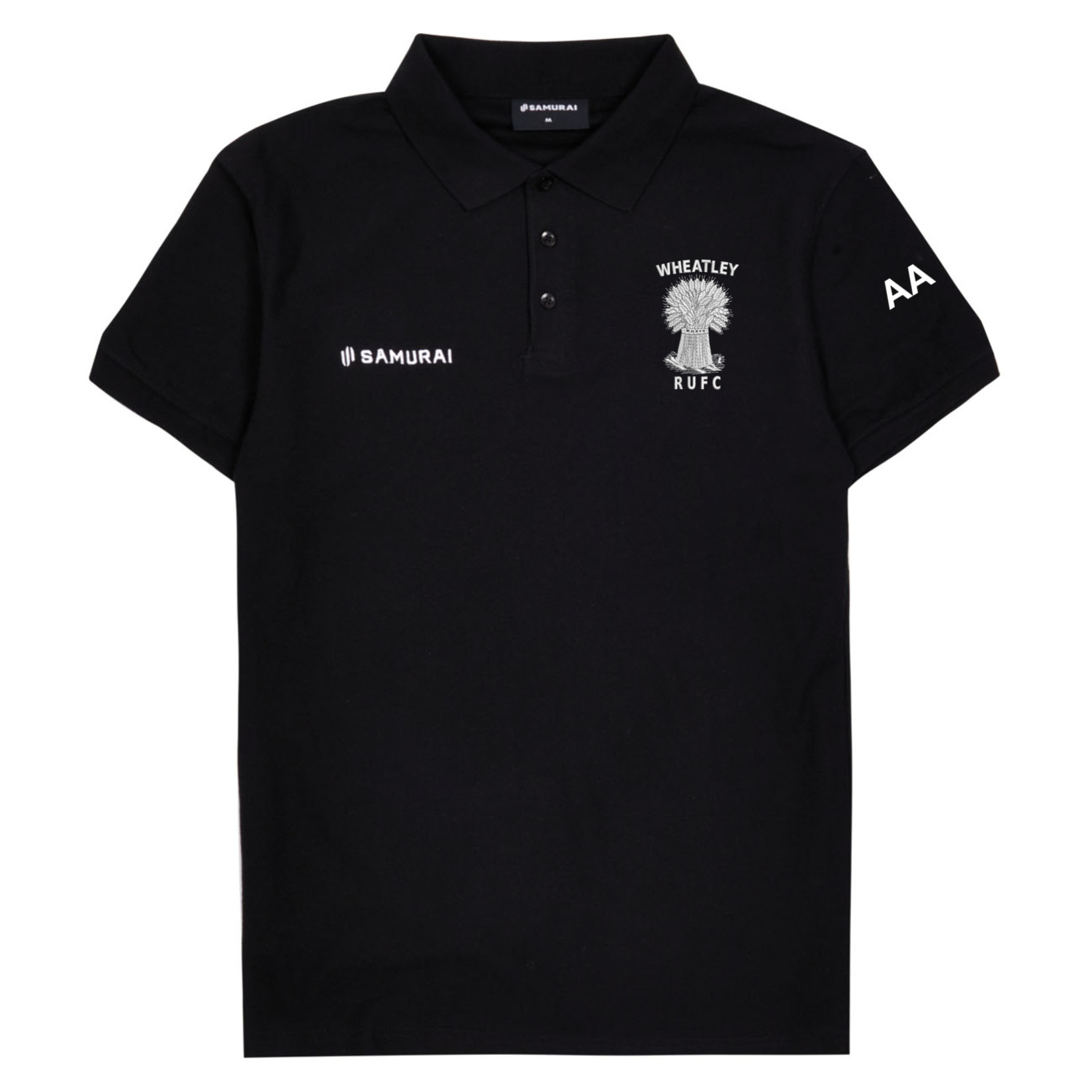 SAMURAI Pique Polo - Black