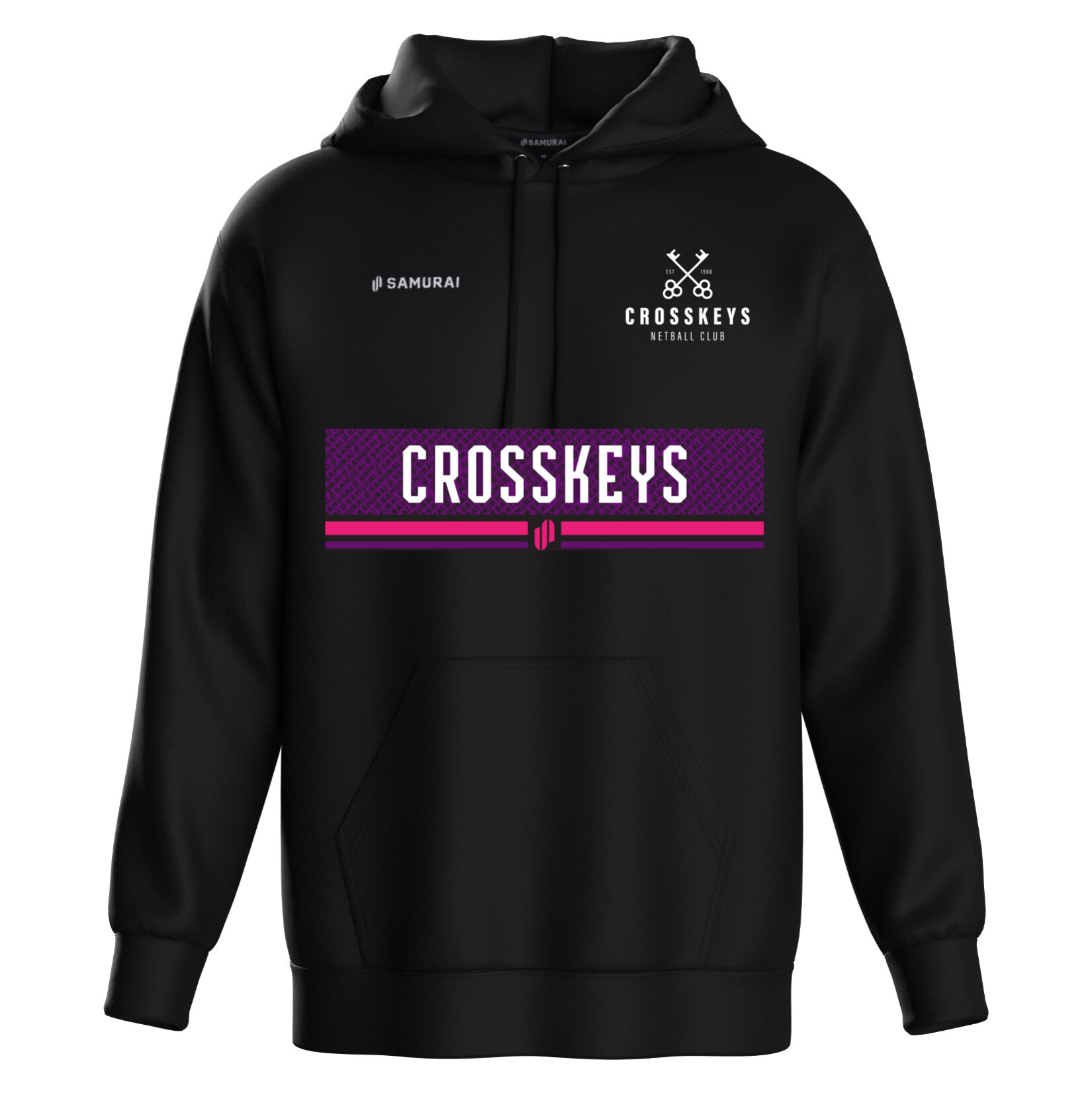 SAMURAI Classic Hoodie 2.1 - Black