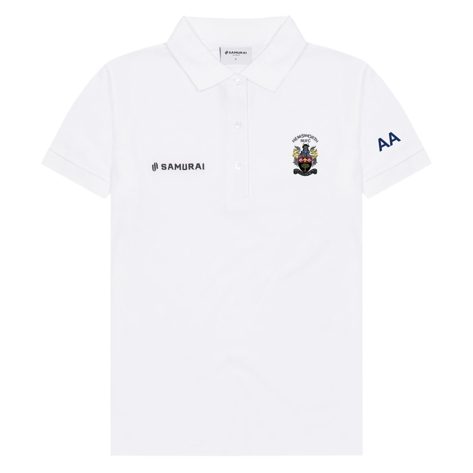 SAMURAI Pique Polo (W) - White
