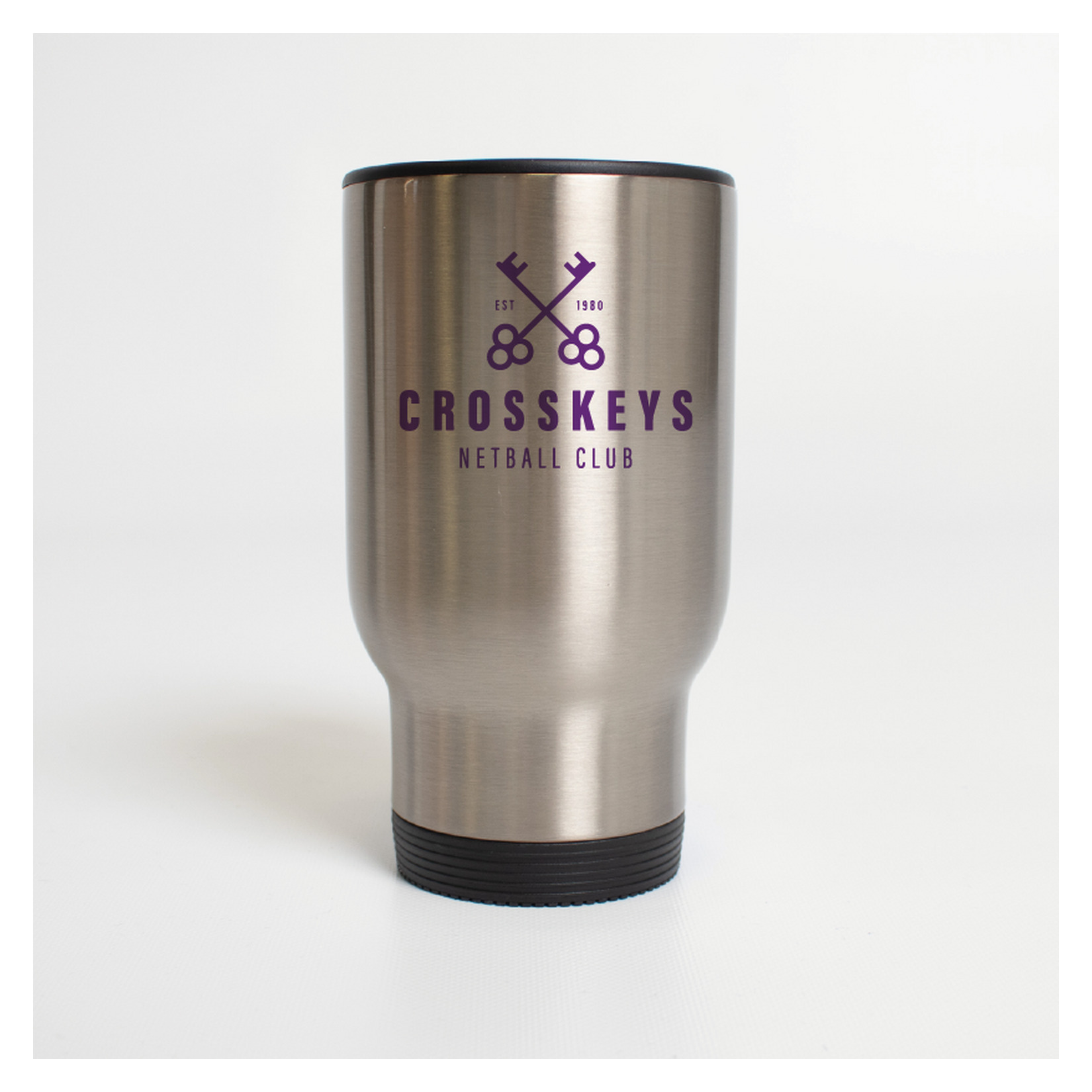 Kitlocker-Merchandise Travel Mug - Silver