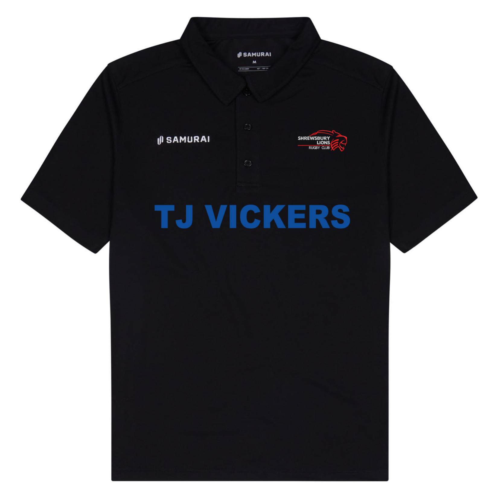 SAMURAI Performance Polo 2.1 - Black
