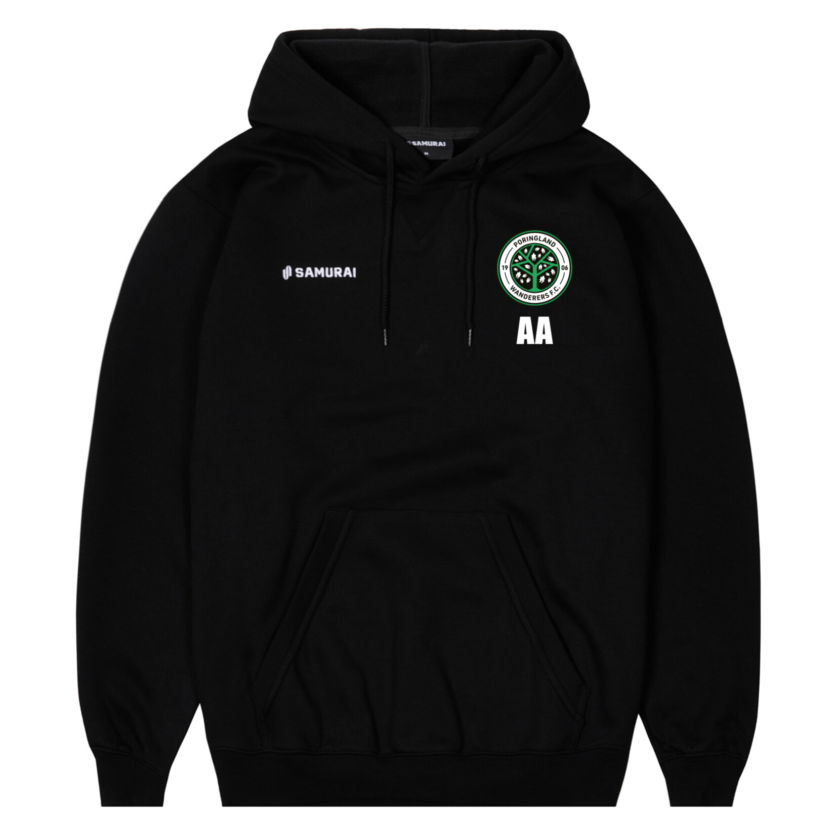 SAMURAI Classic Hoodie 2.1 - Black