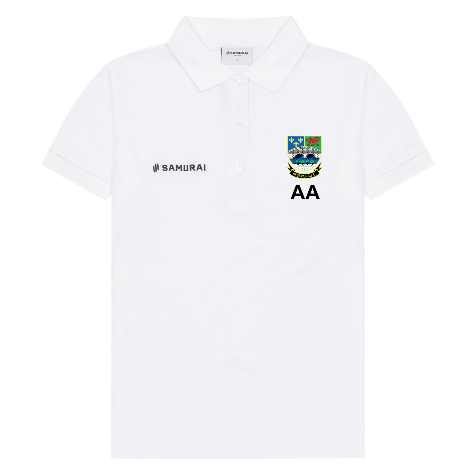 SAMURAI Pique Polo (W) - White