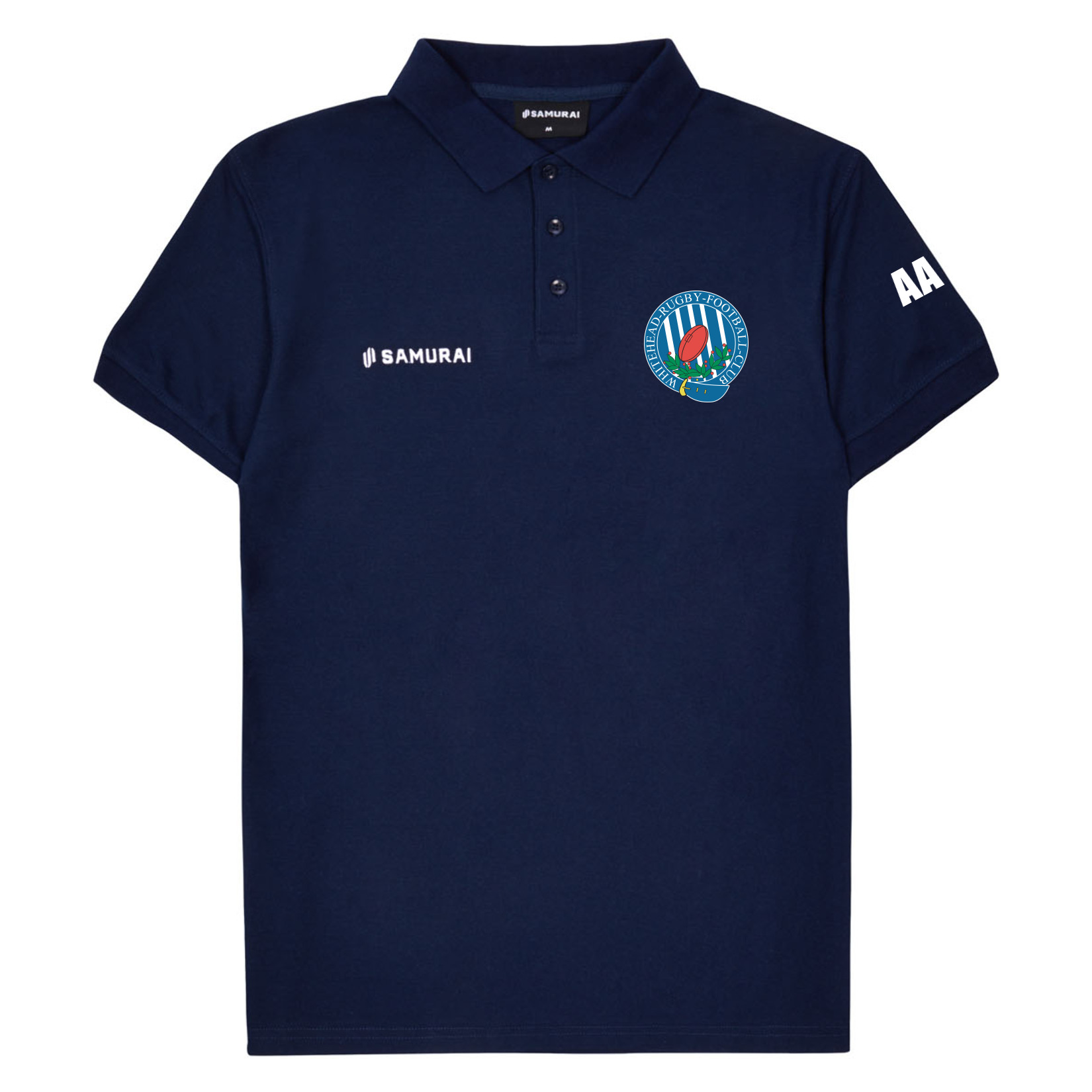 SAMURAI Pique Polo - Navy