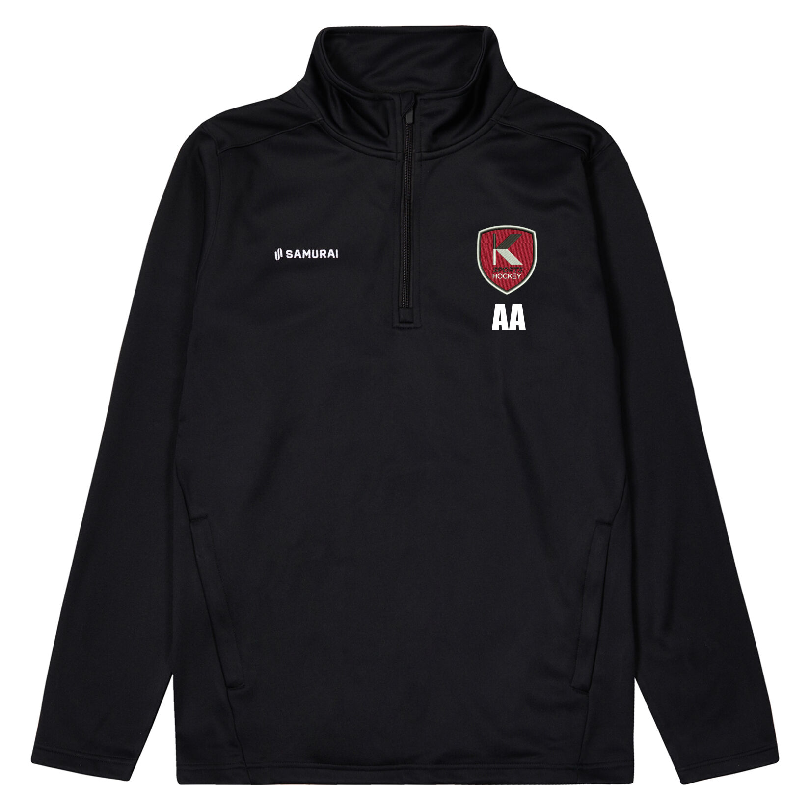 SAMURAI Quarter Zip 2.1 - Black