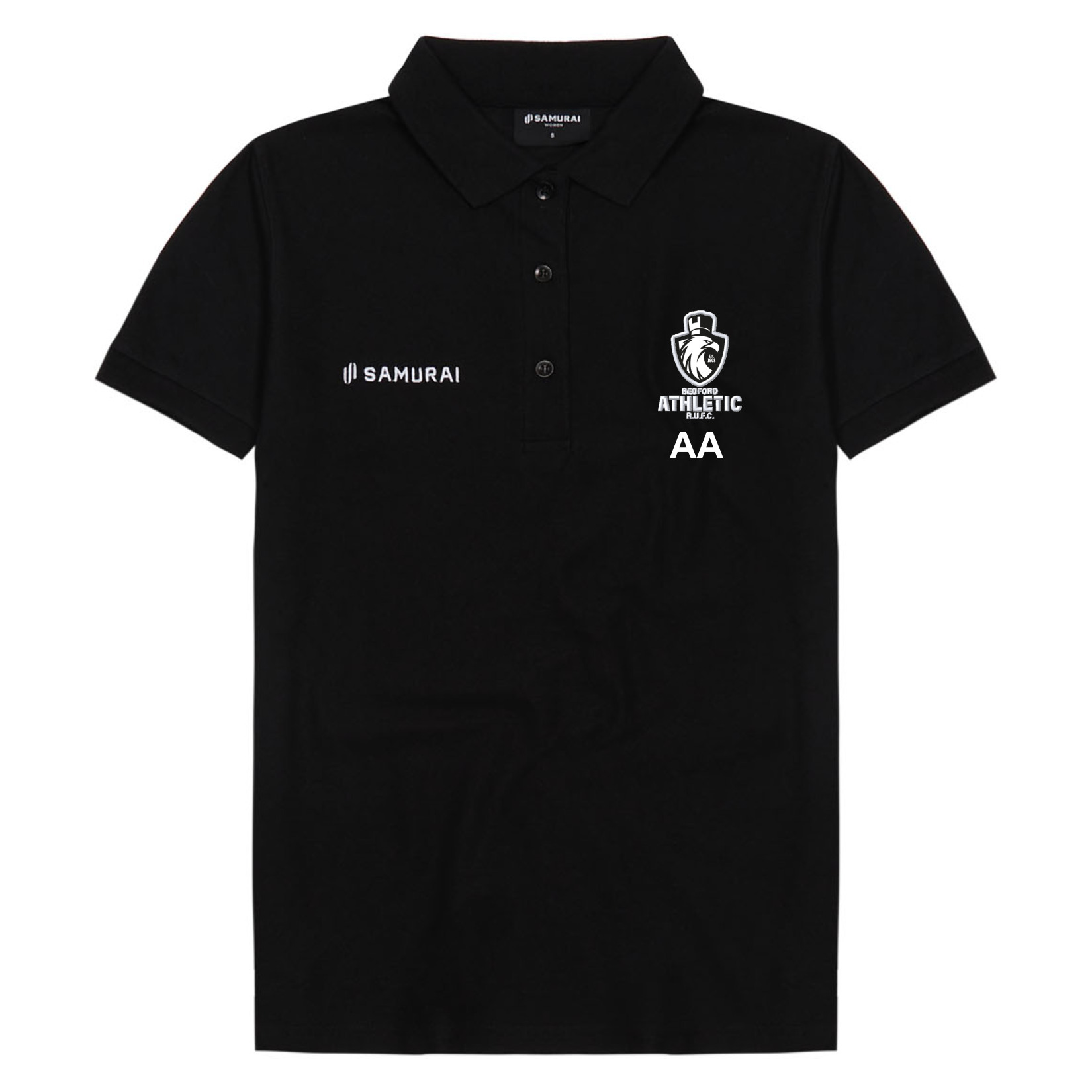 SAMURAI Pique Polo (W) - Black