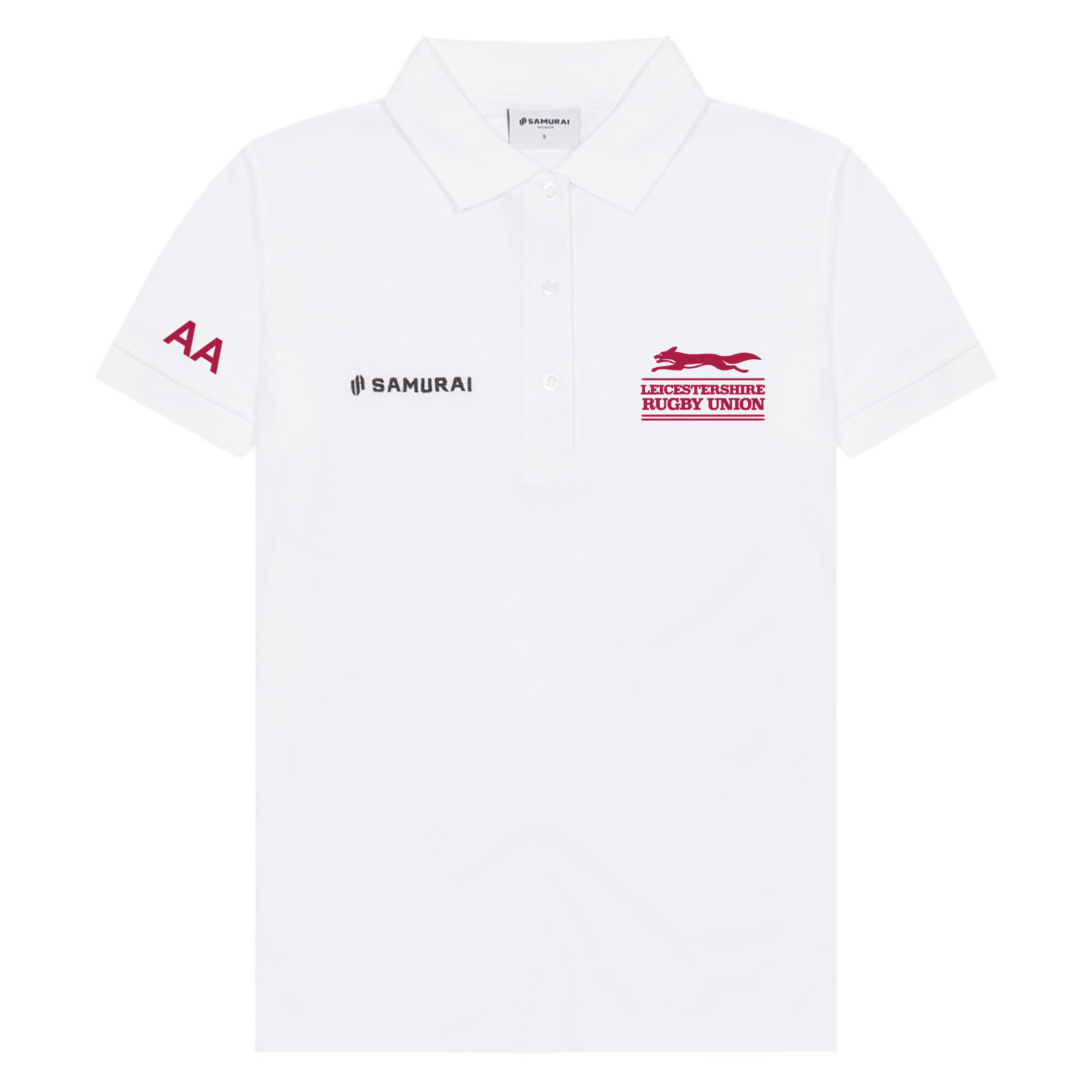 SAMURAI Pique Polo (W) - White