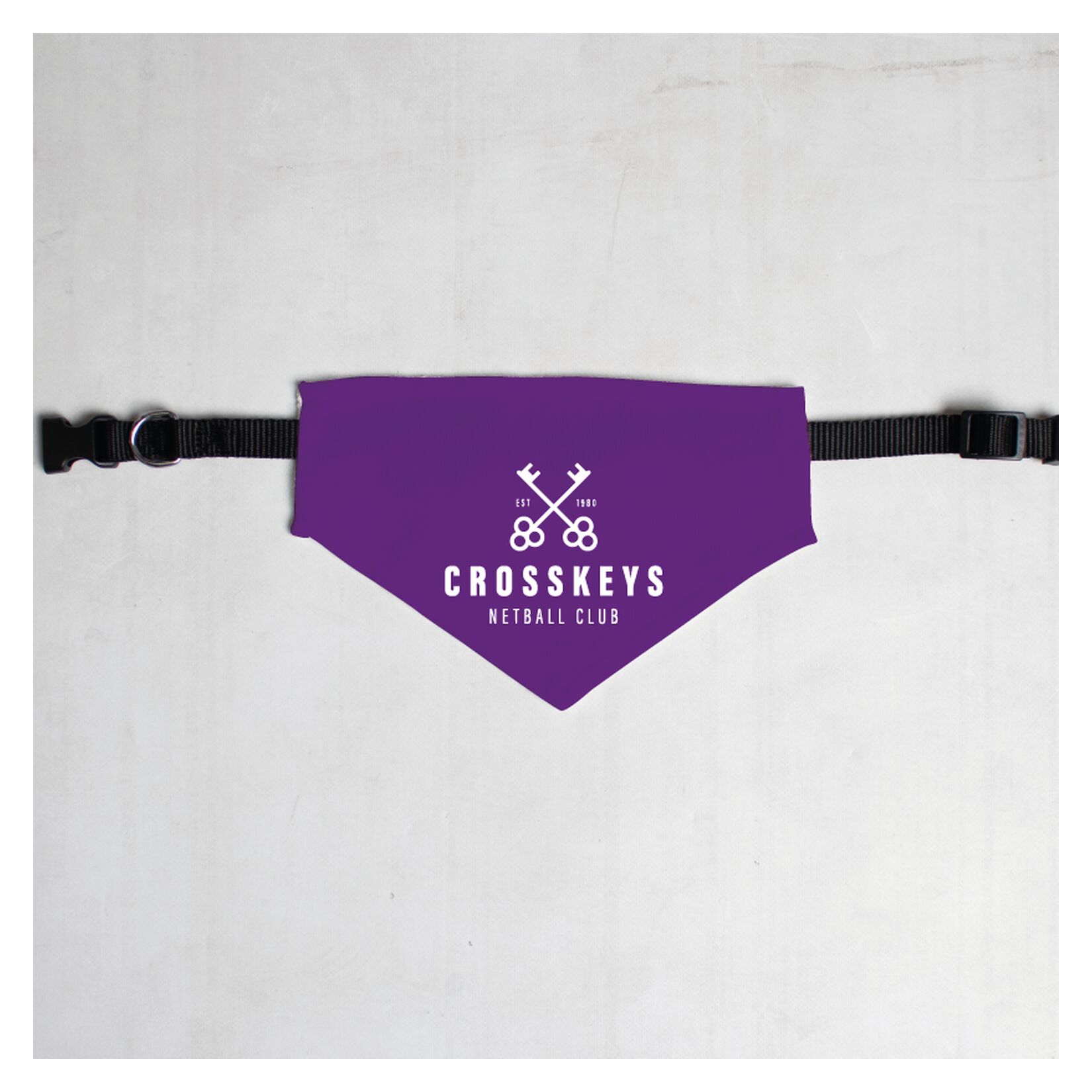 Kitlocker-Merchandise Pet Bandana with Black Collar - CUSTOMISED