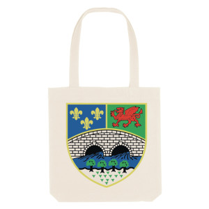 Woven tote bag