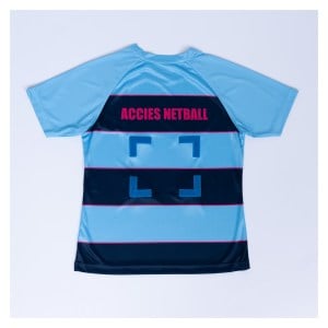SAMURAI Bespoke Womens Edinburgh Academicals Netball - Training Fully Sublimated T-Shirt