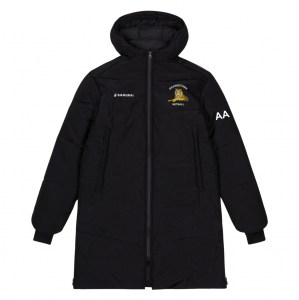SAMURAI Longline Puffer Jacket - Black